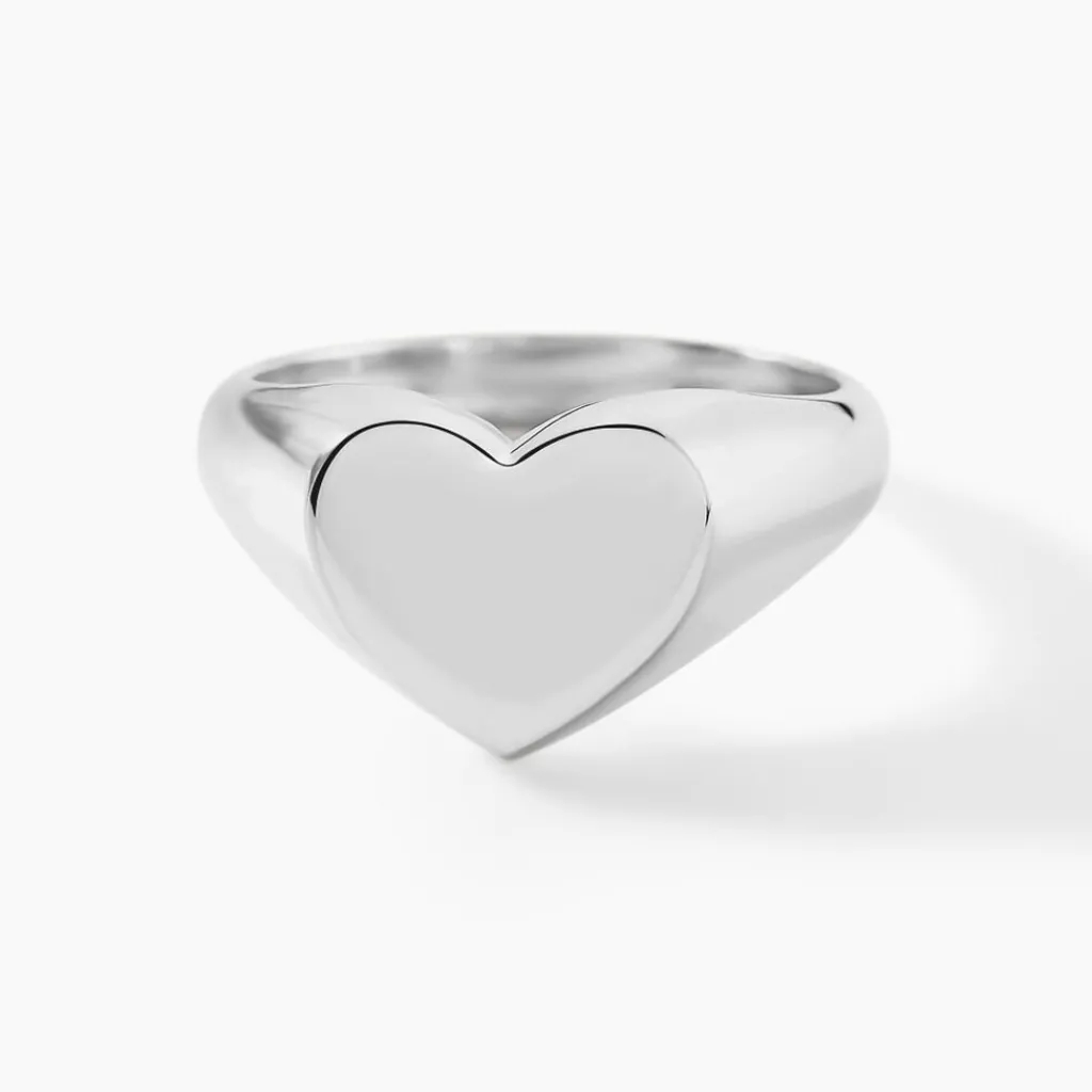 Histoire d'Or Chevalière Barbara Argent Blanc Online