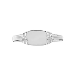 Histoire d'Or Chevalière Darian Argent Blanc Online