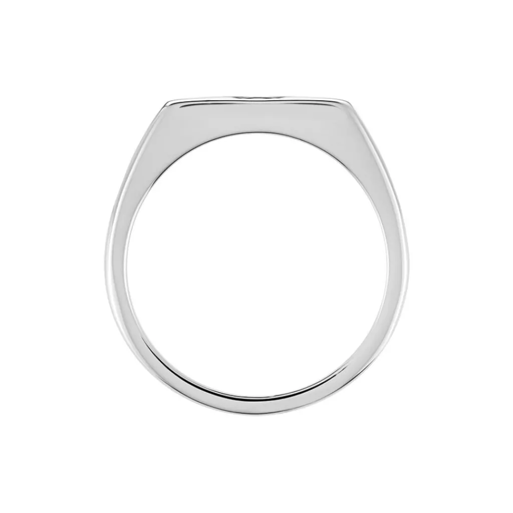 Histoire d'Or Chevalière Dotty Argent Blanc Best