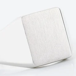 Histoire d'Or Chevalière Gaspare Argent Blanc Outlet