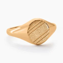 Histoire d'Or Chevalière Gregoire Plaqué Or Jaune Discount