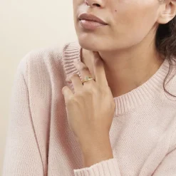 Histoire d'Or Chevalière Gregoire Plaqué Or Jaune Discount