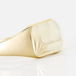 Histoire d'Or Chevalière Henry Plaque Or Jaune plaqué or jaune Outlet