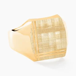 Histoire d'Or Chevalière Jackson Or Jaune