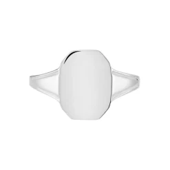 Histoire d'Or Chevalière Kaleo Argent Blanc New