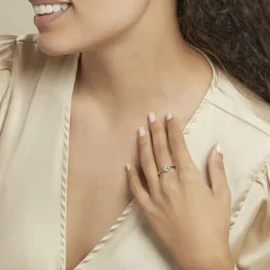 Histoire d'Or Chevalière Narva Argent Blanc Online