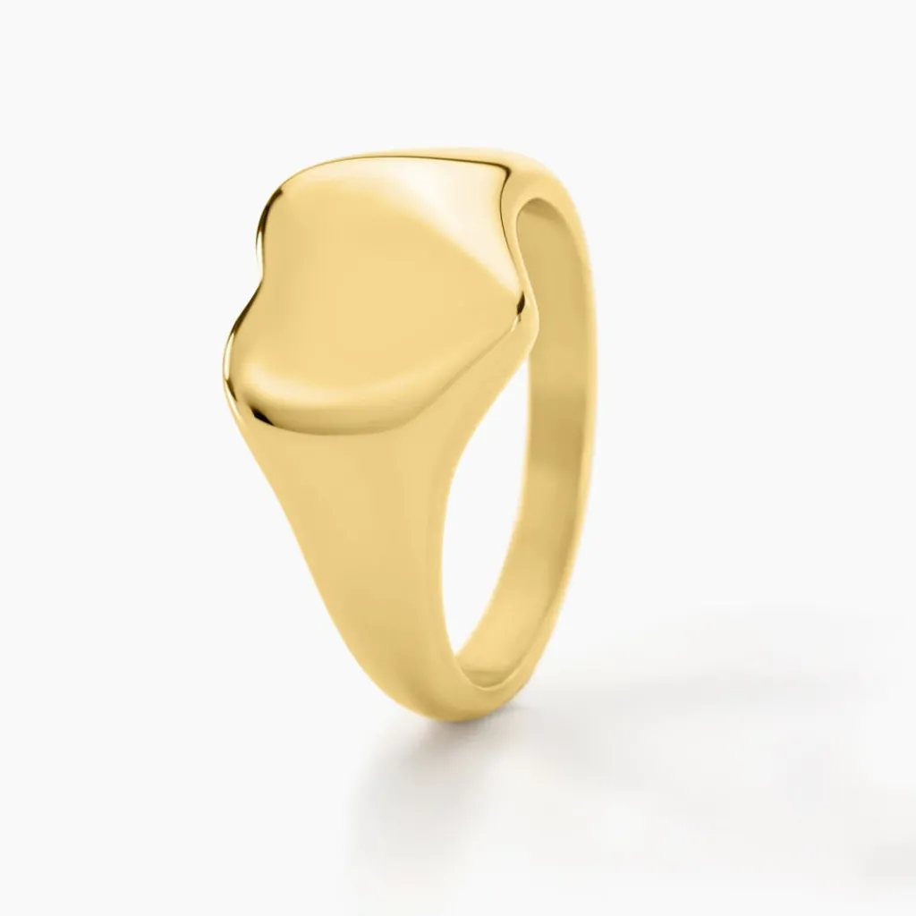 Histoire d'Or Chevalière Philia Acier Doré Online