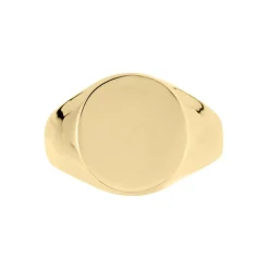 Histoire d'Or Chevalière Plaqué Or Jaune Aureliano Best