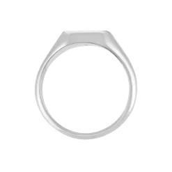 Histoire d'Or Chevalière Renelia Argent Blanc Blanc Onyx New