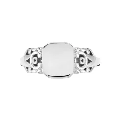 Histoire d'Or Chevalière Rita Argent Blanc Outlet