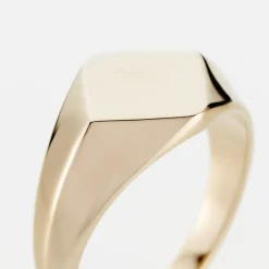 Histoire d'Or Chevalière Sebastiano Plaqué Or Jaune Best