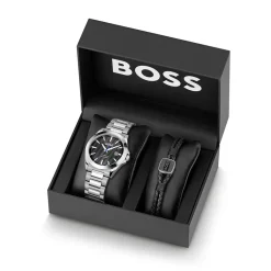 HUGO BOSS Coffret De Montre Boss Strike Noir