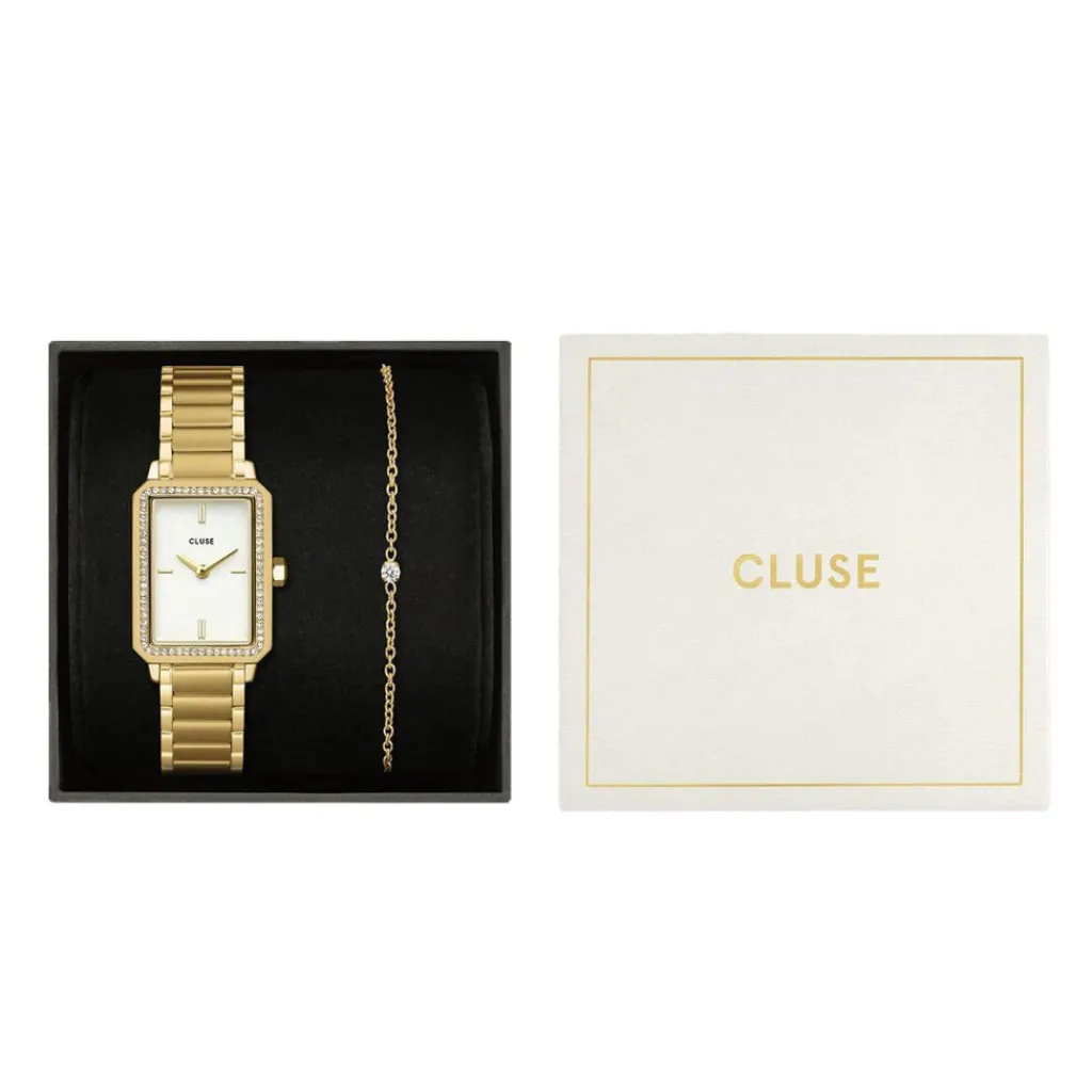 CLUSE Coffret De Montre Fluette Blanc Online