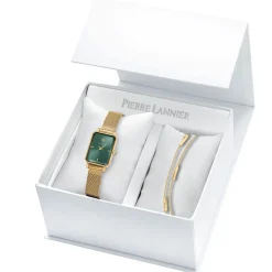 PIERRE LANNIER Coffret De Montre Ariane Vert