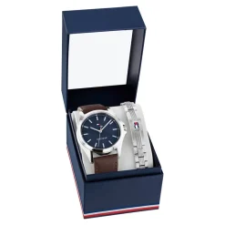 TOMMY HILFIGER Coffret De Montre Bruce Bleu Hot