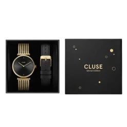 CLUSE Coffret Montre Triomphe Noir Sale