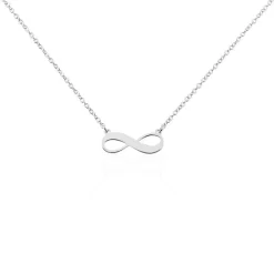 Histoire d'Or Collier Abelae Argent Blanc
