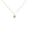 Histoire d'Or Collier Abelha Plaqué Or Jaune Oxyde De Zirconium Outlet