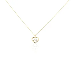 Histoire d'Or Collier Abeni Or Jaune Diamant Best