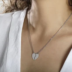 Histoire d'Or Collier Abrar Argent Blanc Hot