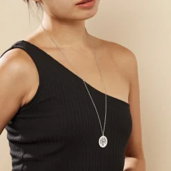 Histoire d'Or Collier Acier Blanc Ganet Hot