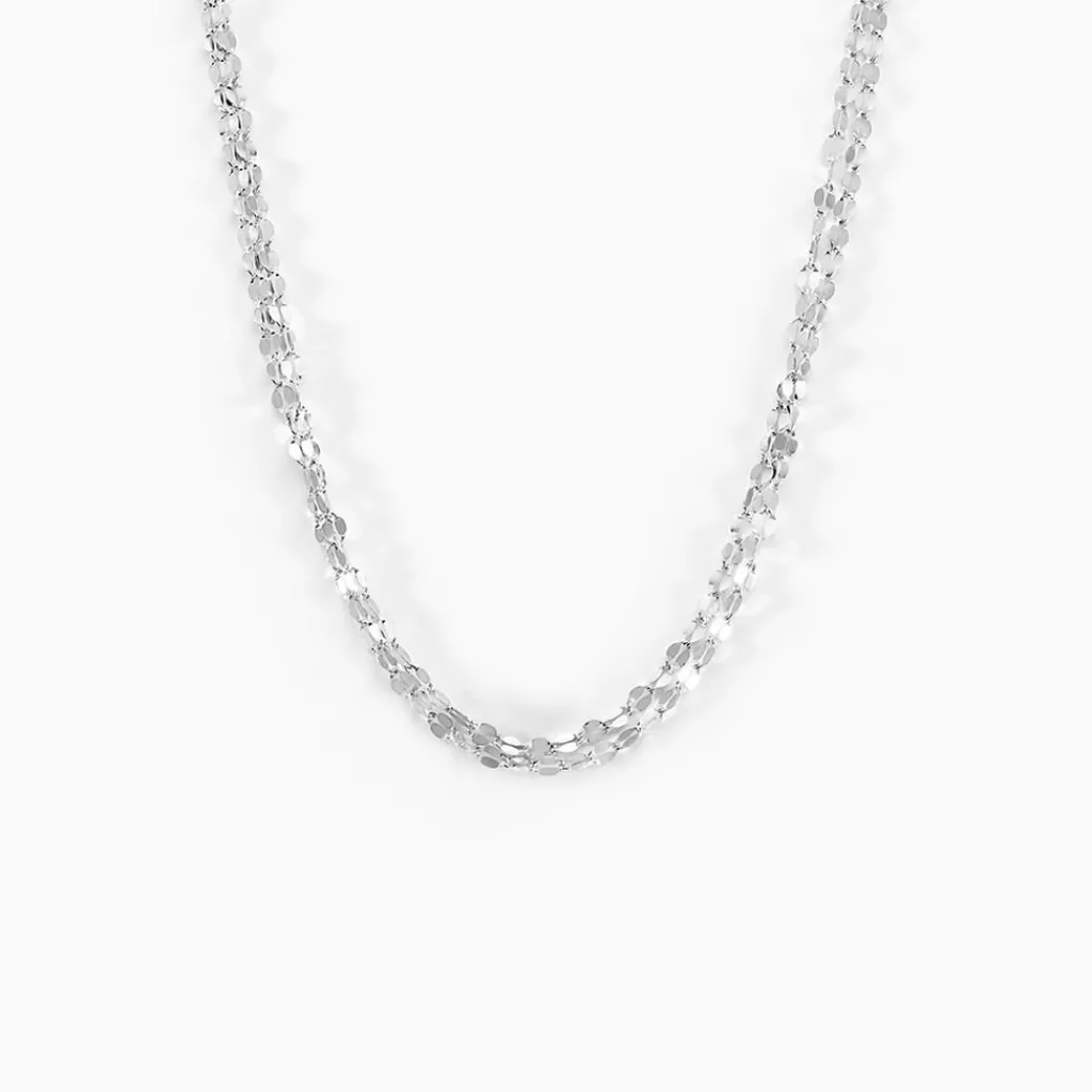 Histoire d'Or Collier Adelaide Argent Blanc Clearance