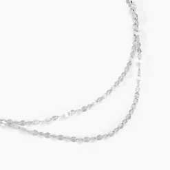 Histoire d'Or Collier Adelaide Argent Blanc Clearance