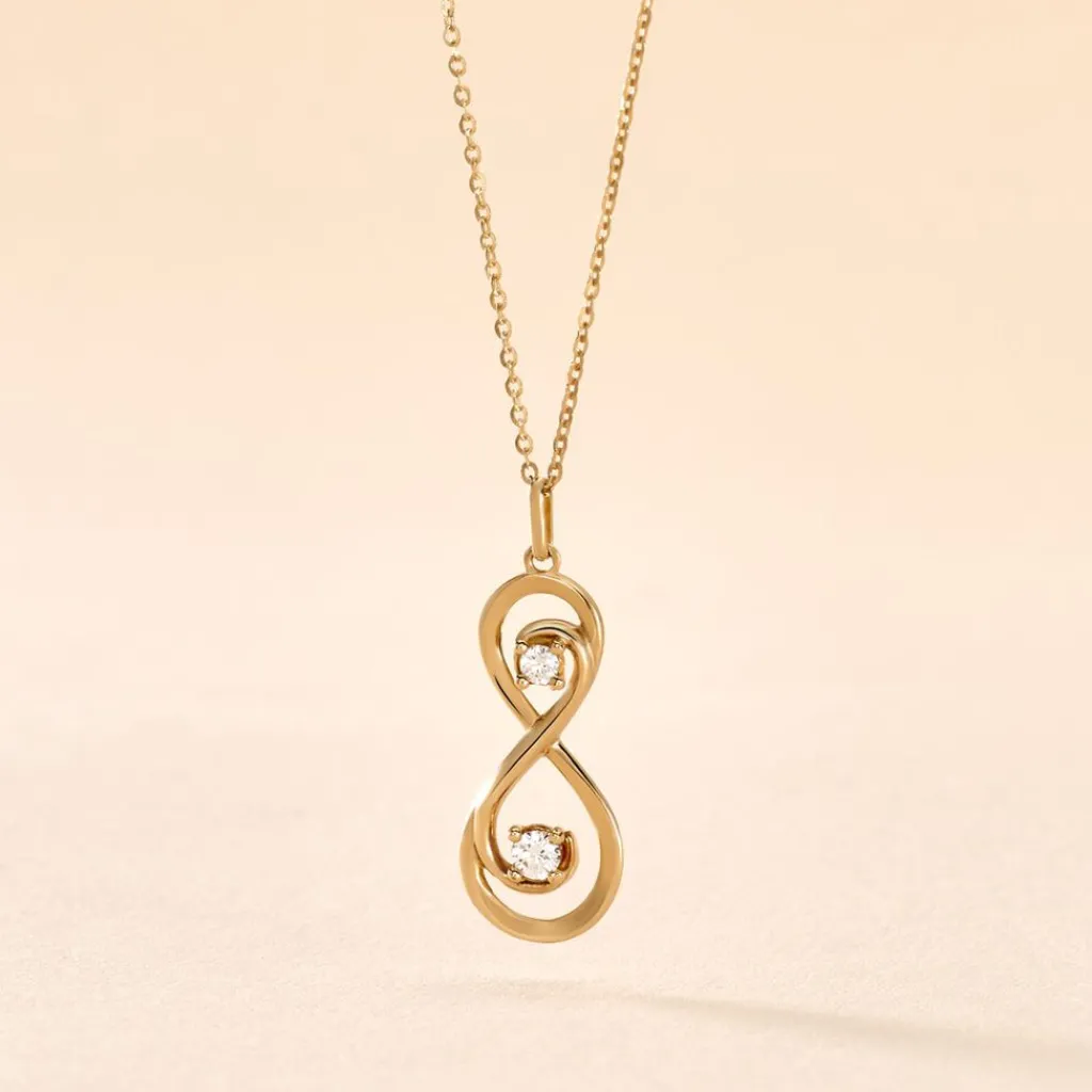 Histoire d'Or Collier Ademar Or Jaune Oxyde De Zirconium New