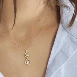 Histoire d'Or Collier Ademar Or Jaune Oxyde De Zirconium New