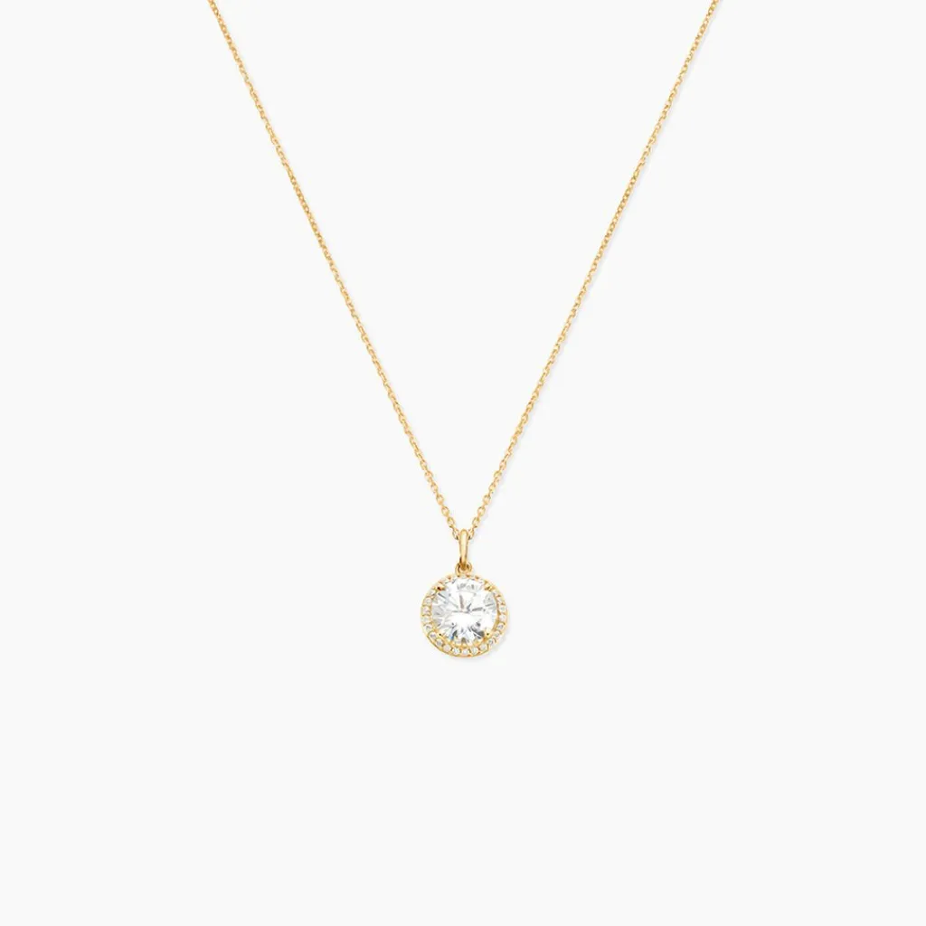 Histoire d'Or Collier Adil De Zirconium or jaune oxyde Discount