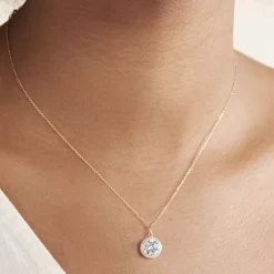 Histoire d'Or Collier Adil De Zirconium or jaune oxyde Discount