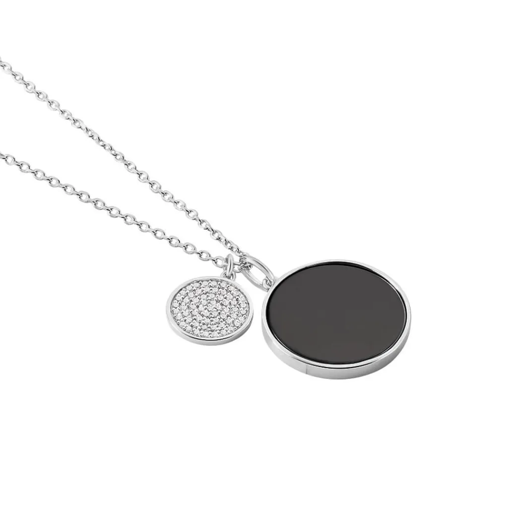 Histoire d'Or Collier Adonya Argent Blanc Céramique Et Oxyde De Zirconium Online