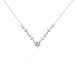 Histoire d'Or Collier Adriel Argent Blanc Oxyde De Zirconium Best
