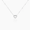 Histoire d'Or Collier Aella Argent Blanc New