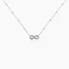 Histoire d'Or Collier Aella Argent Blanc Sale