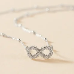 Histoire d'Or Collier Aella Argent Blanc Sale