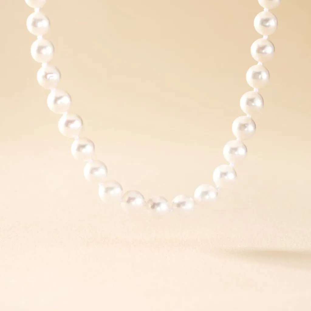 Histoire d'Or Collier Aicha Or Jaune Perle De Culture D'akoya Discount