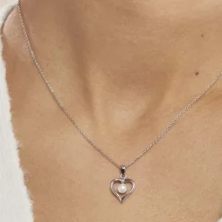 Histoire d'Or Collier Ainhoa Maille Forçat Argent Blanc Perle De Culture Hot