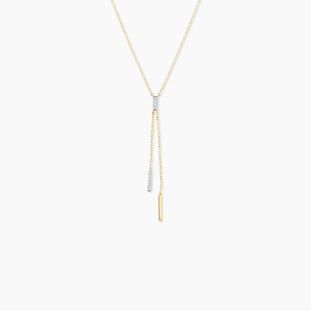 Histoire d'Or Collier Ainhoaa Or Jaune Diamant Sale