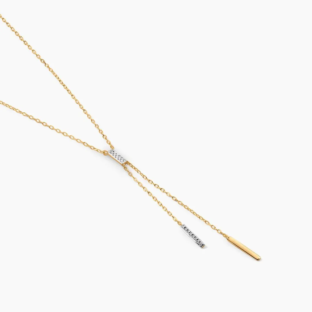 Histoire d'Or Collier Ainhoaa Or Jaune Diamant Sale