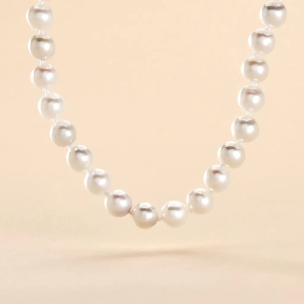 Histoire d'Or Collier Akoya Or Jaune Perle De Culture D'akoya Clearance