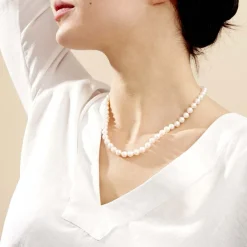 Histoire d'Or Collier Akoya Or Jaune Perle De Culture D'akoya Clearance