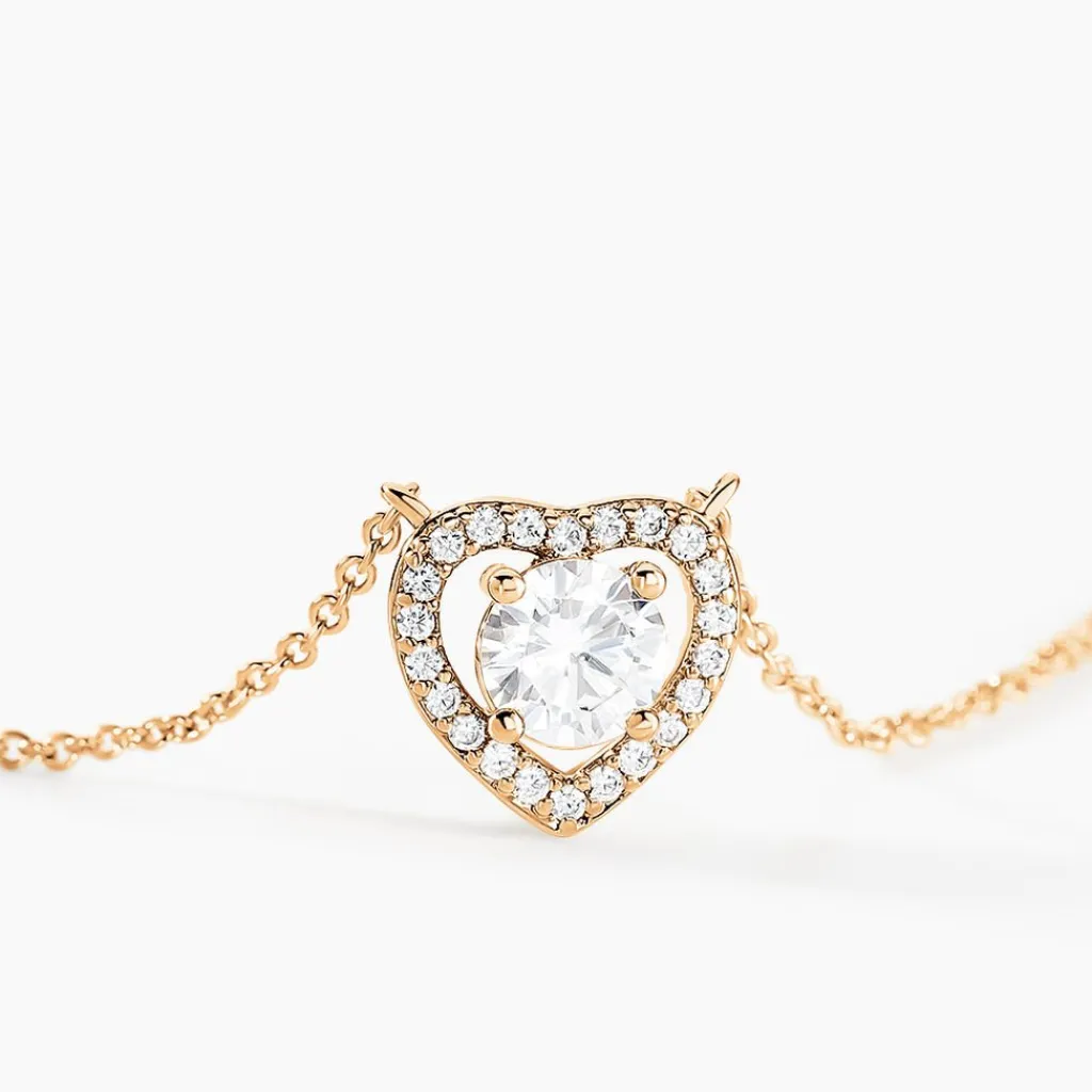 Histoire d'Or Collier Alais De Zirconium plaqué or jaune oxyde Best