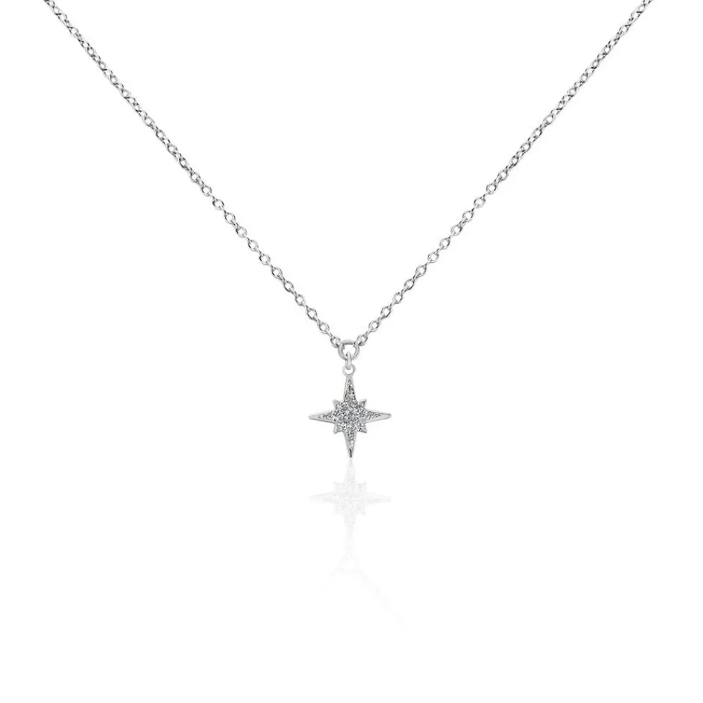 Histoire d'Or Collier Alcyone Argent Blanc Sale