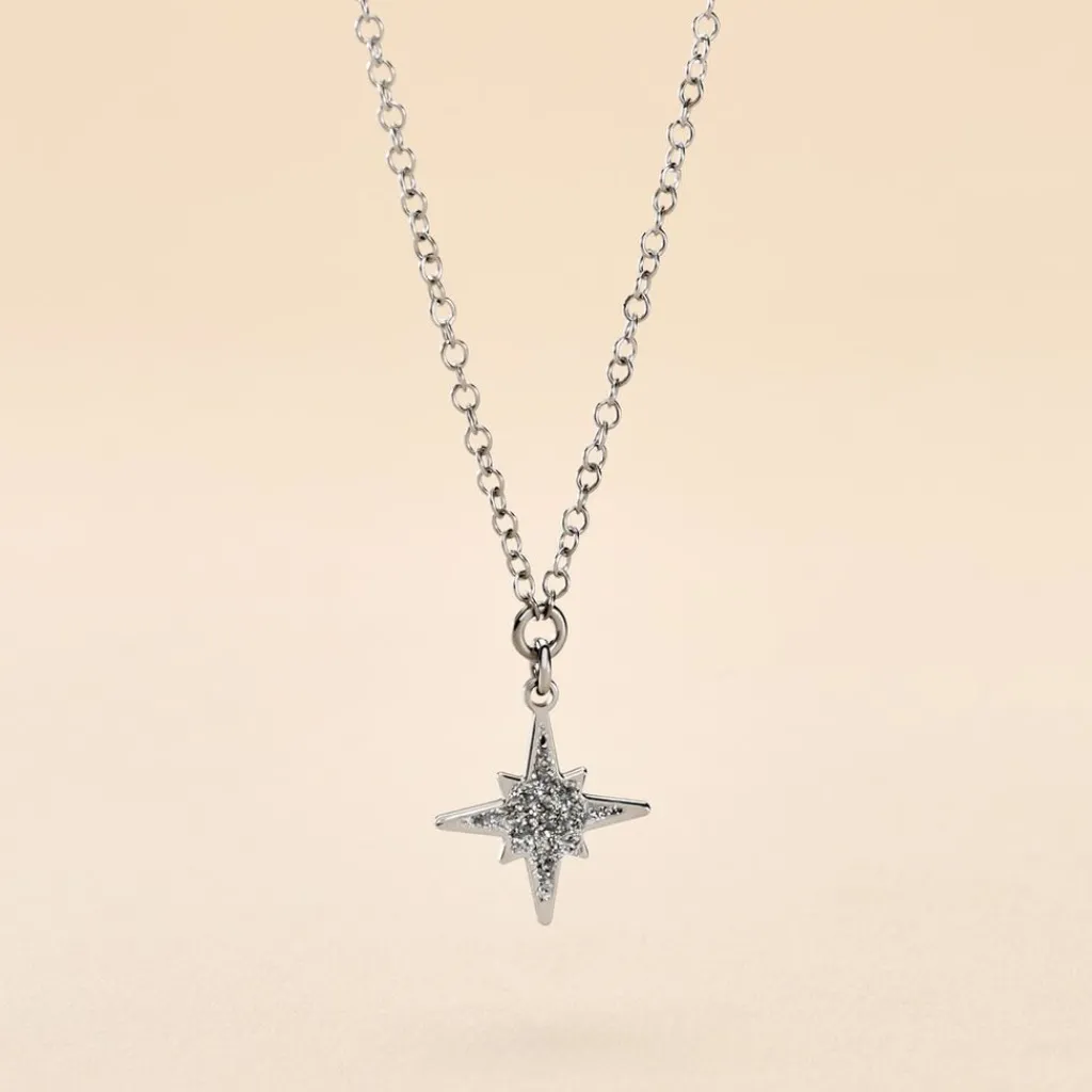 Histoire d'Or Collier Alcyone Argent Blanc Sale