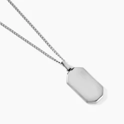 Histoire d'Or Collier Alessio Acier Blanc Online