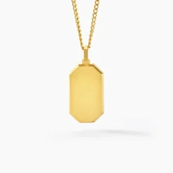 Histoire d'Or Collier Alessio Acier Jaune