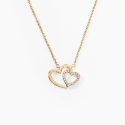 Histoire d'Or Collier Alexandra Plaqué Or Jaune Oxyde De Zirconium Sale