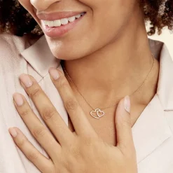 Histoire d'Or Collier Alexandra Plaqué Or Jaune Oxyde De Zirconium Sale