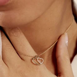 Histoire d'Or Collier Alexandra Plaqué Or Jaune Oxyde De Zirconium Sale